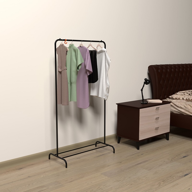 Вешалка гардеробная Радуга 1 черная