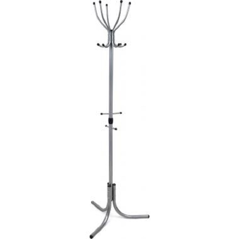 Вешалка напольная Комфорт 5 600х600x1800мм серебро