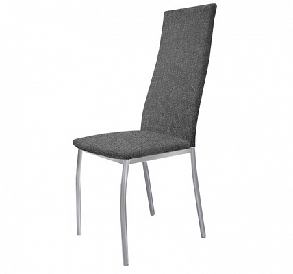 Стул кухонный металлокаркас Волна серый крок./хром