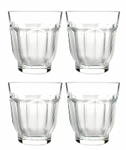 Набор стаканов ВРЕМЯ ДЕГУСТАЦИЙ ЛИМОНАД 250мл 4шт (уп.4) 