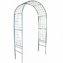 Арка садовая разборная Решетка 2,2x0,4x1,1м зеленая