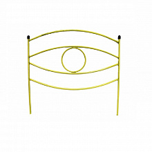 Заборчик садово-парковый Веко мини 0,5x0,52м 5шт желтый