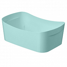 Корзинка универсальная Poplar 4,5л 290x190x105мм зеленая (уп.16)