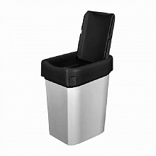 Контейнер для мусора METAL BIN 10л Черный