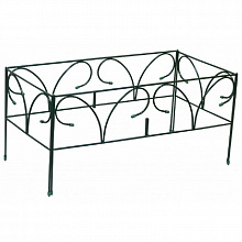 Клумба садово-парковая разборная Фонтан 0,5x1x0,5м зеленая