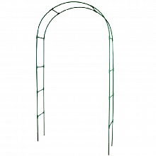 Арка садовая разборная Клевер-1 2,5x1,15x0,25м зеленая